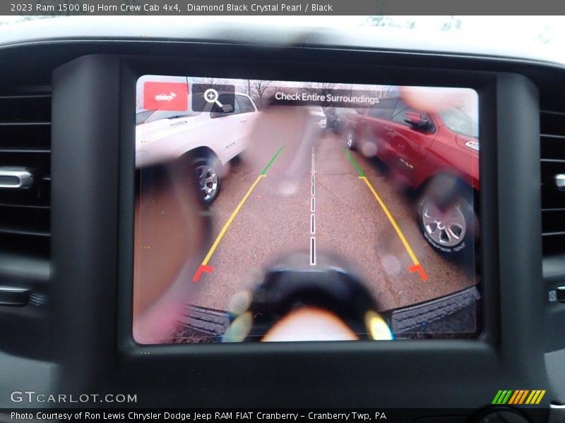 Diamond Black Crystal Pearl / Black 2023 Ram 1500 Big Horn Crew Cab 4x4