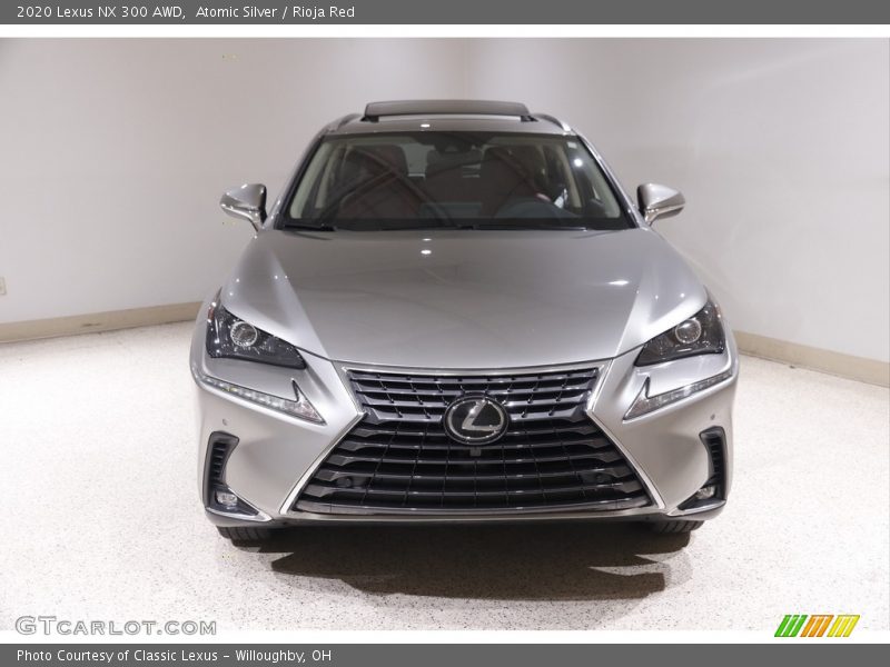 Atomic Silver / Rioja Red 2020 Lexus NX 300 AWD