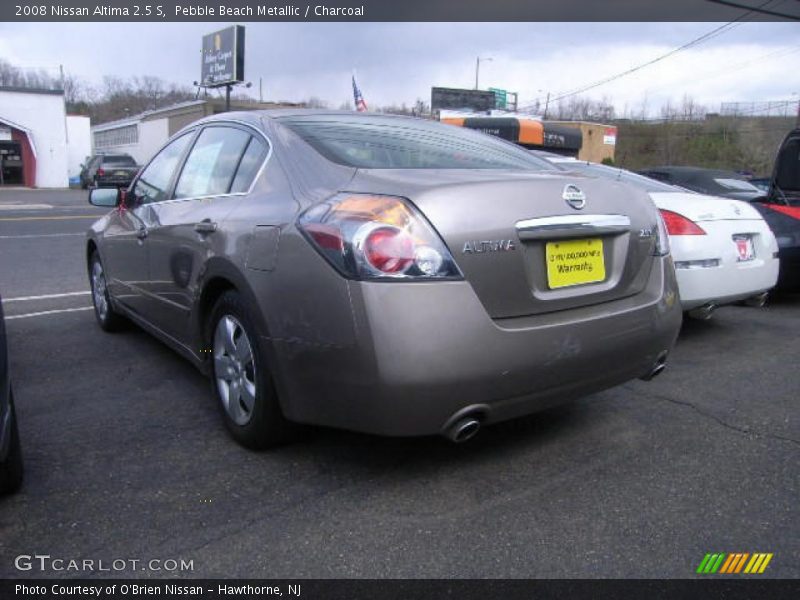 Pebble Beach Metallic / Charcoal 2008 Nissan Altima 2.5 S