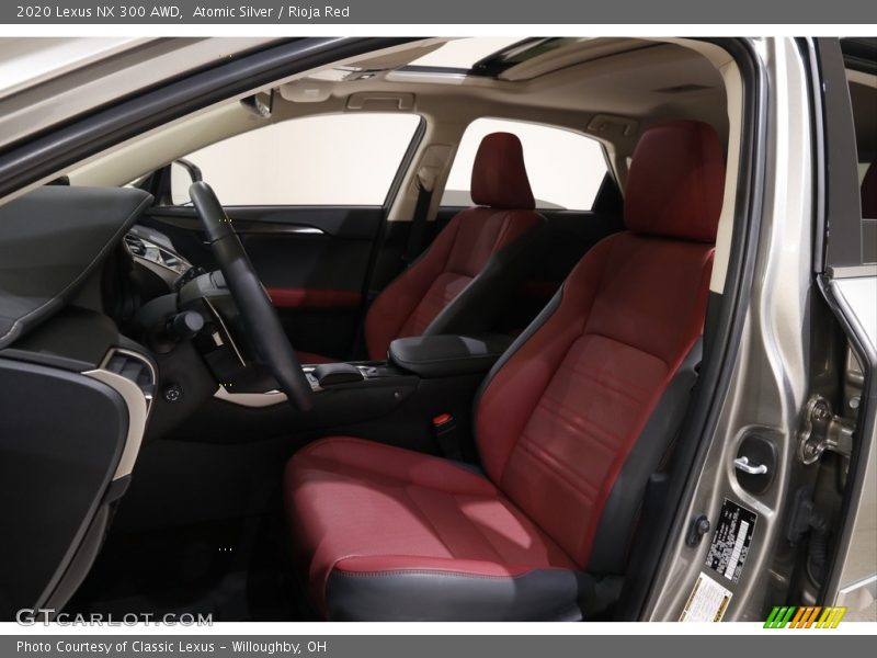 Atomic Silver / Rioja Red 2020 Lexus NX 300 AWD