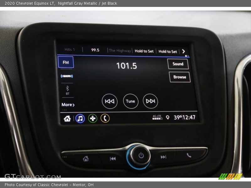 Nightfall Gray Metallic / Jet Black 2020 Chevrolet Equinox LT