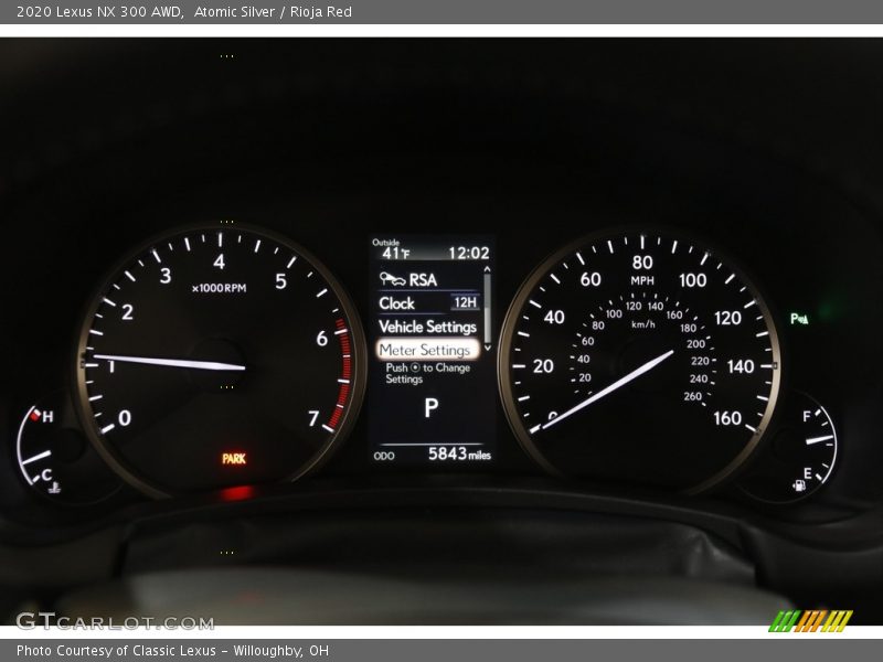 Atomic Silver / Rioja Red 2020 Lexus NX 300 AWD