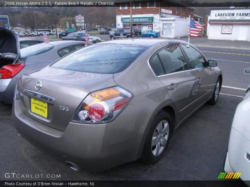 Pebble Beach Metallic / Charcoal 2008 Nissan Altima 2.5 S