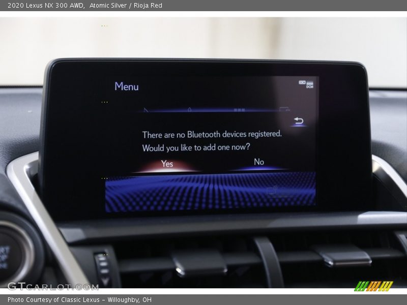 Atomic Silver / Rioja Red 2020 Lexus NX 300 AWD