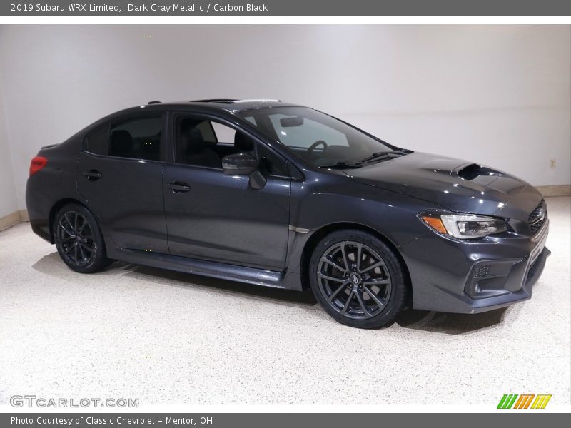 Dark Gray Metallic / Carbon Black 2019 Subaru WRX Limited