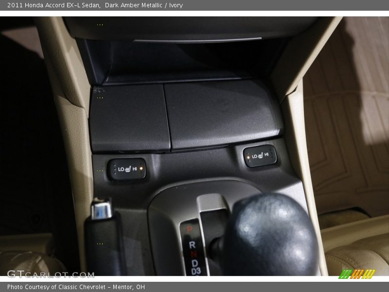 Dark Amber Metallic / Ivory 2011 Honda Accord EX-L Sedan