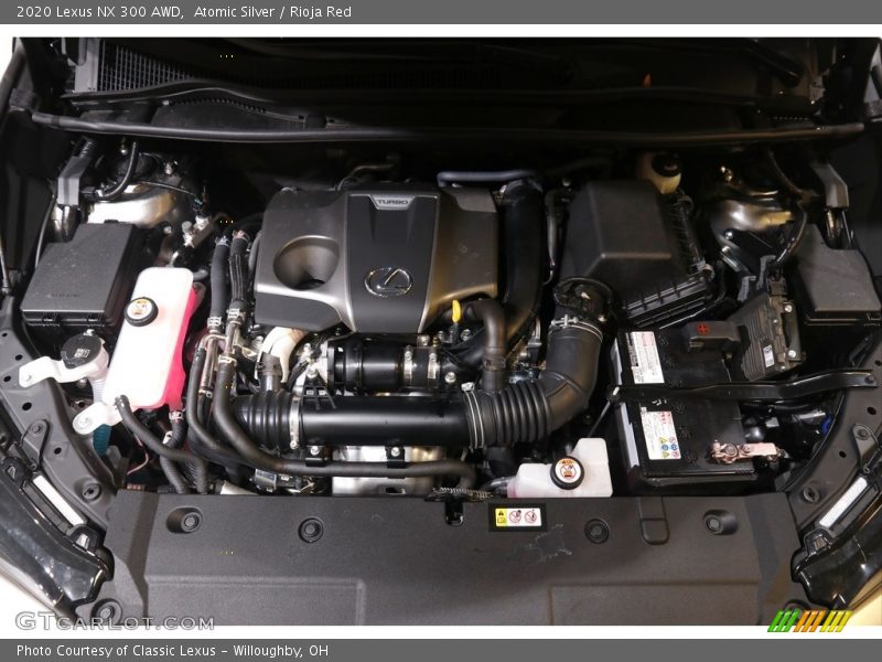 Atomic Silver / Rioja Red 2020 Lexus NX 300 AWD