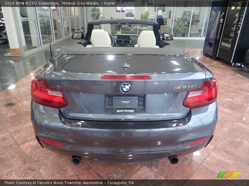 Mineral Grey Metallic / Oyster 2016 BMW M235i Convertible