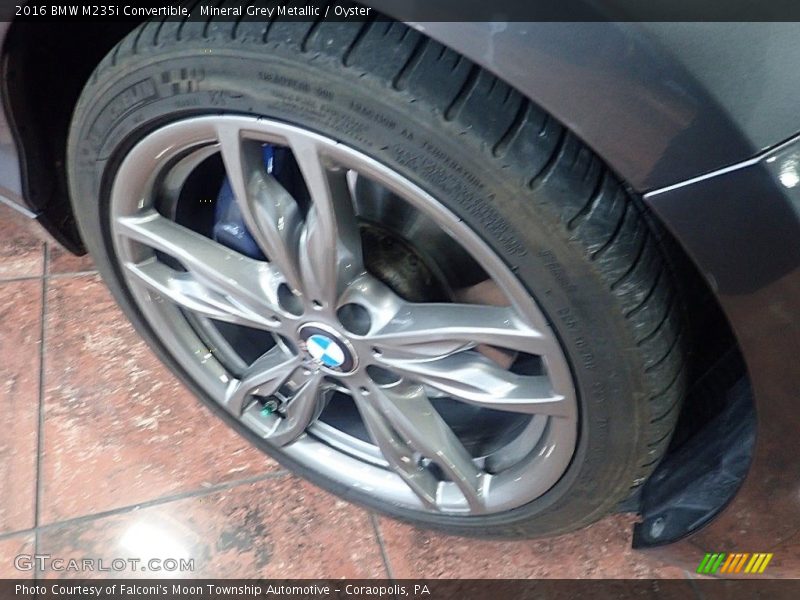 Mineral Grey Metallic / Oyster 2016 BMW M235i Convertible