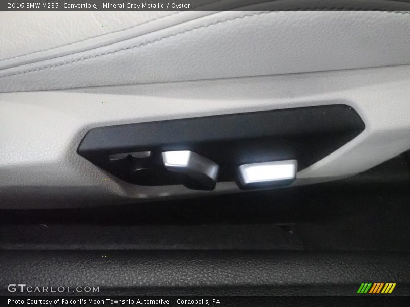Mineral Grey Metallic / Oyster 2016 BMW M235i Convertible