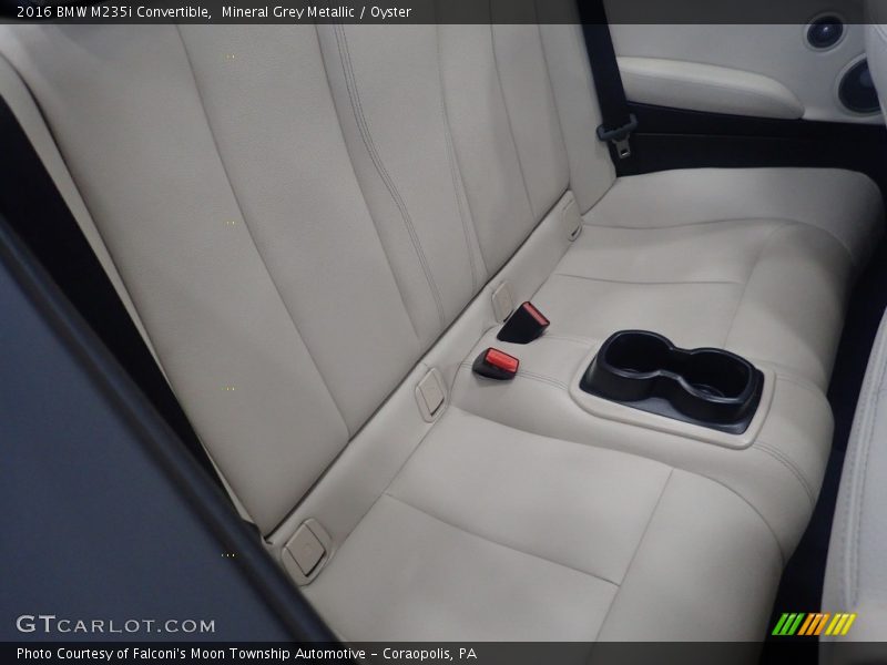 Rear Seat of 2016 M235i Convertible