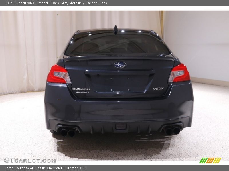 Dark Gray Metallic / Carbon Black 2019 Subaru WRX Limited