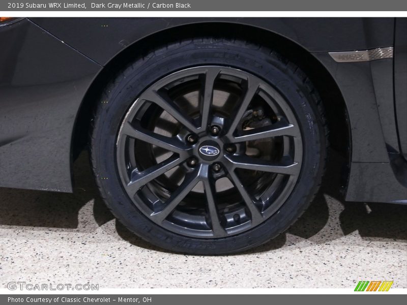 Dark Gray Metallic / Carbon Black 2019 Subaru WRX Limited