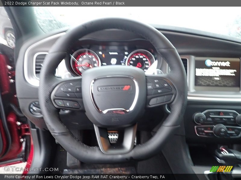 Octane Red Pearl / Black 2022 Dodge Charger Scat Pack Widebody