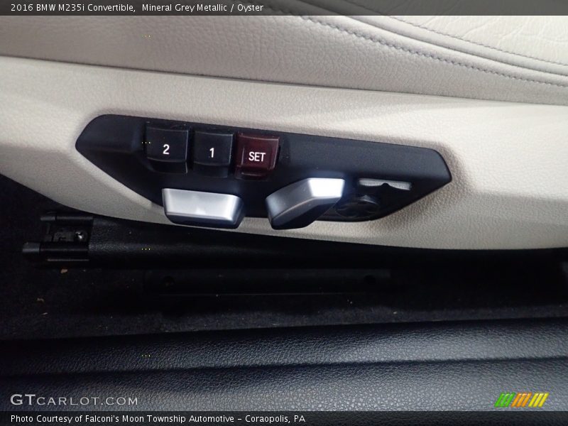 Mineral Grey Metallic / Oyster 2016 BMW M235i Convertible
