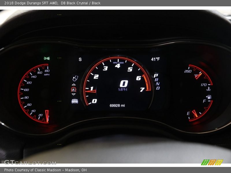  2018 Durango SRT AWD SRT AWD Gauges