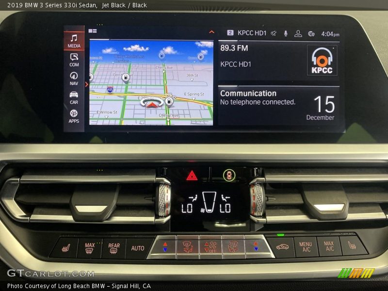 Jet Black / Black 2019 BMW 3 Series 330i Sedan