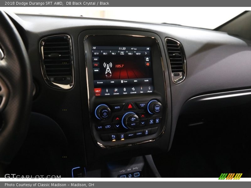 Controls of 2018 Durango SRT AWD