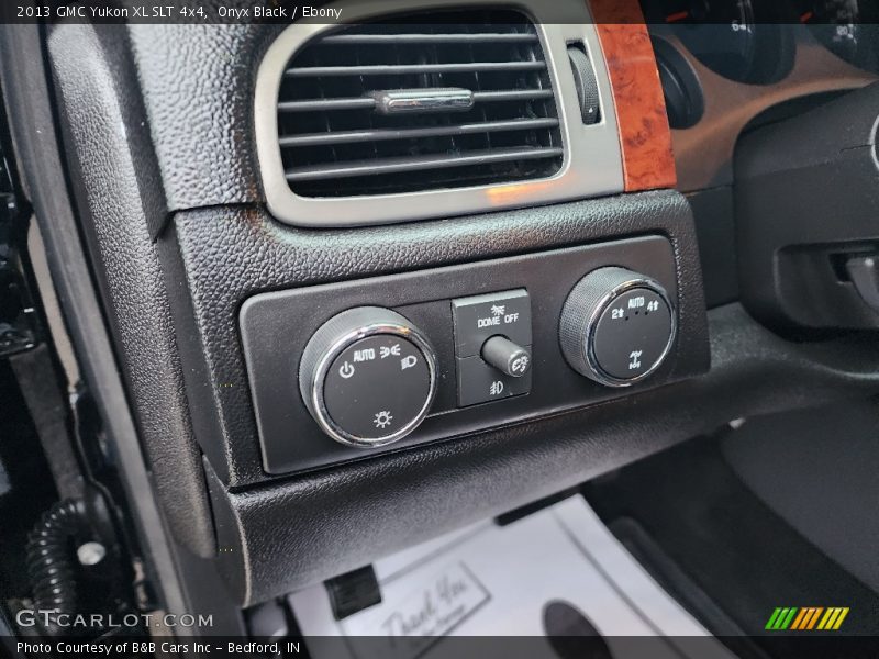 Onyx Black / Ebony 2013 GMC Yukon XL SLT 4x4