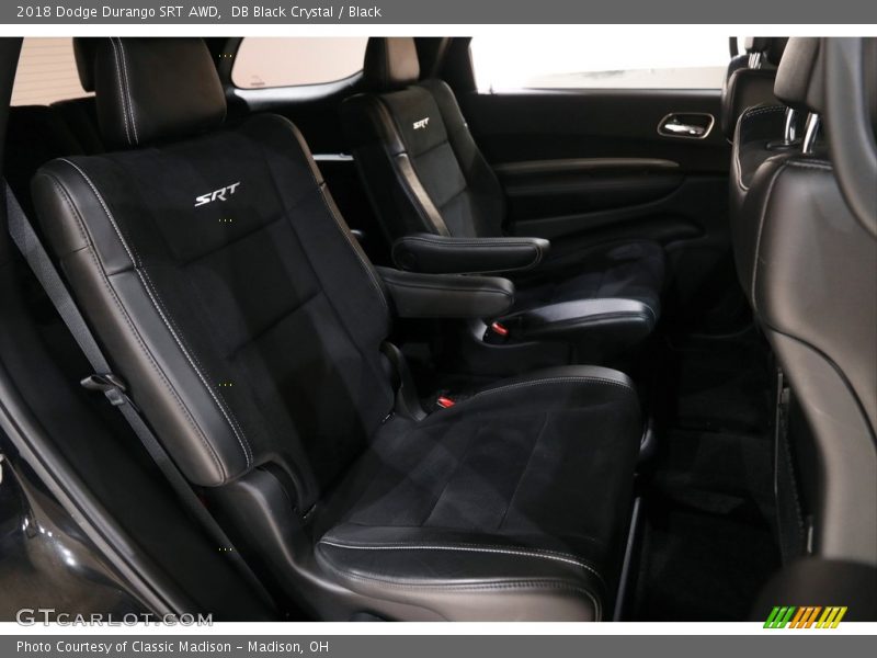 Rear Seat of 2018 Durango SRT AWD
