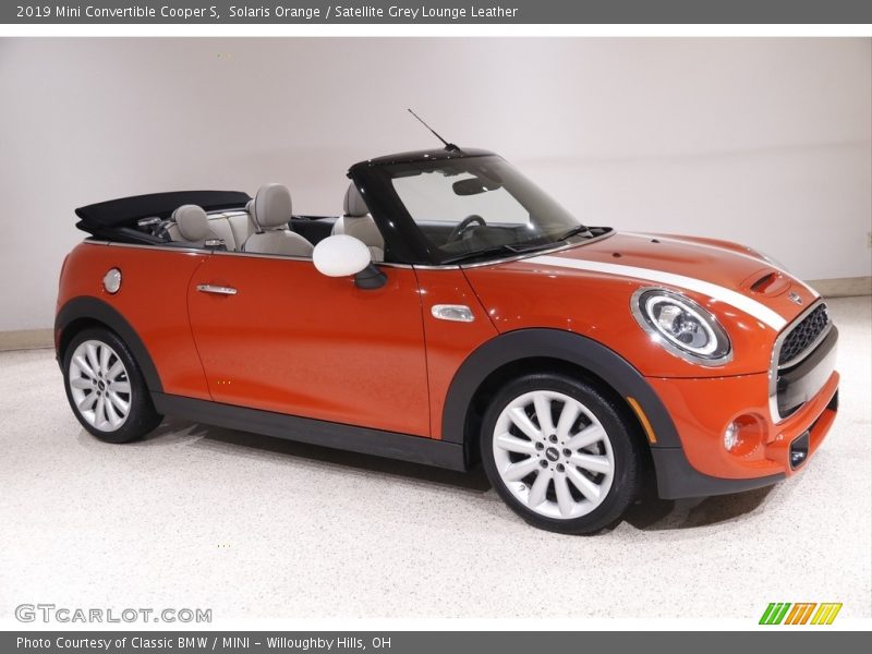  2019 Convertible Cooper S Solaris Orange