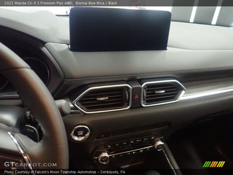Eternal Blue Mica / Black 2023 Mazda CX-5 S Premium Plus AWD