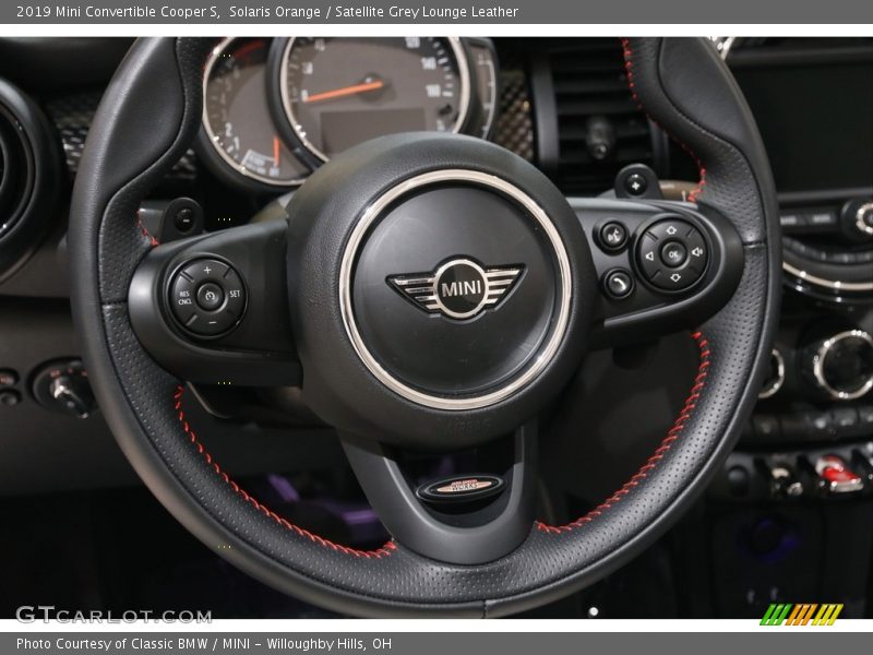  2019 Convertible Cooper S Steering Wheel