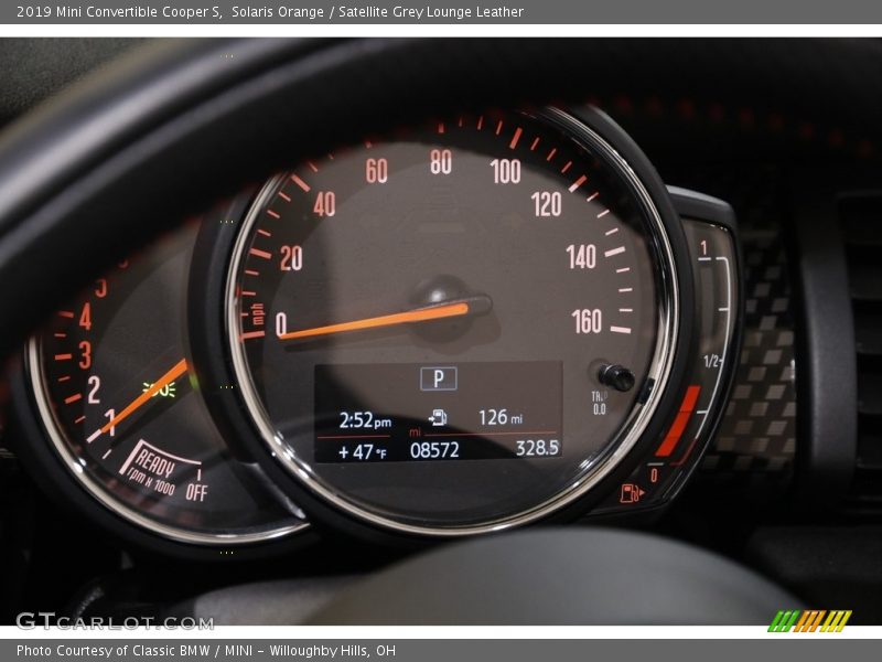  2019 Convertible Cooper S Cooper S Gauges