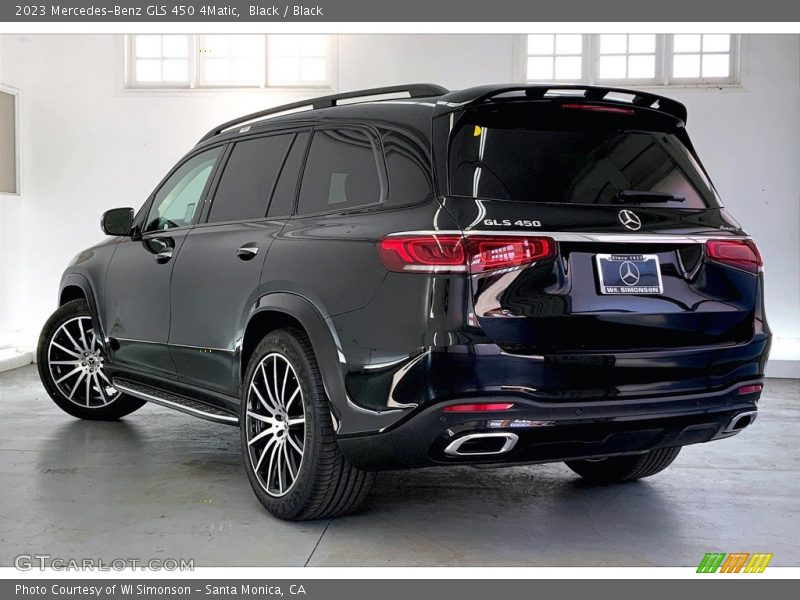 Black / Black 2023 Mercedes-Benz GLS 450 4Matic