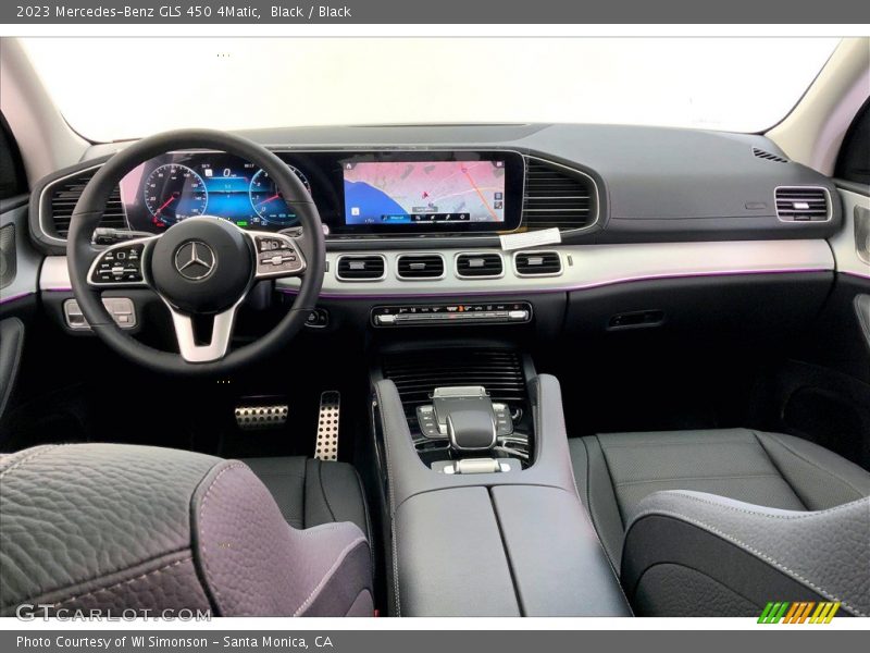 Dashboard of 2023 GLS 450 4Matic