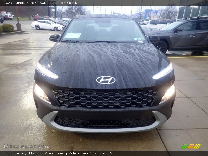 Ultra Black / Black 2023 Hyundai Kona SE AWD