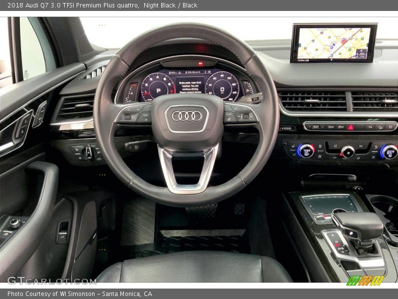 Night Black / Black 2018 Audi Q7 3.0 TFSI Premium Plus quattro