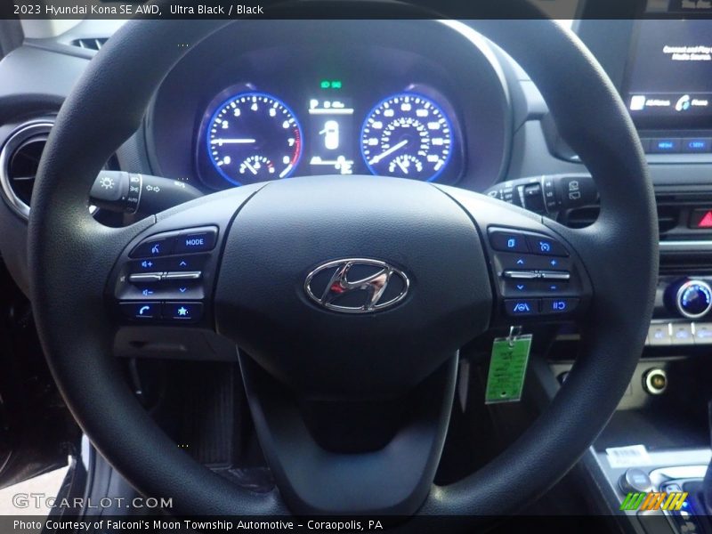 Ultra Black / Black 2023 Hyundai Kona SE AWD