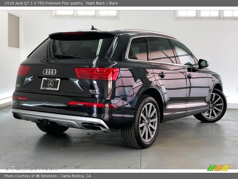 Night Black / Black 2018 Audi Q7 3.0 TFSI Premium Plus quattro
