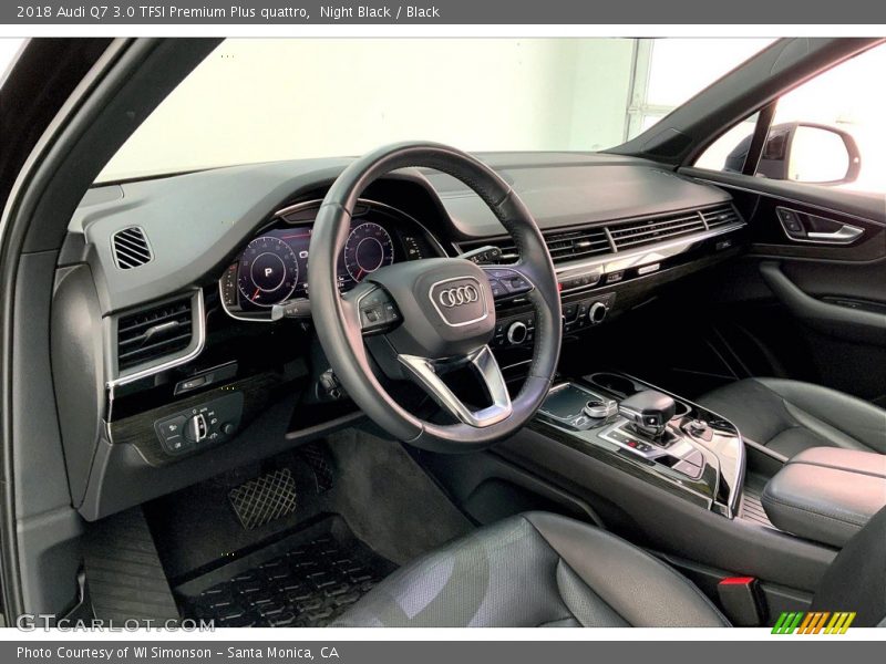 Night Black / Black 2018 Audi Q7 3.0 TFSI Premium Plus quattro