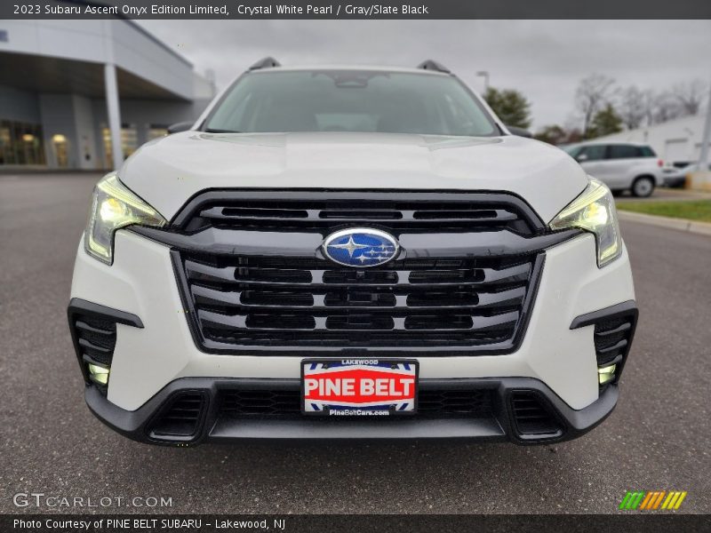 Crystal White Pearl / Gray/Slate Black 2023 Subaru Ascent Onyx Edition Limited