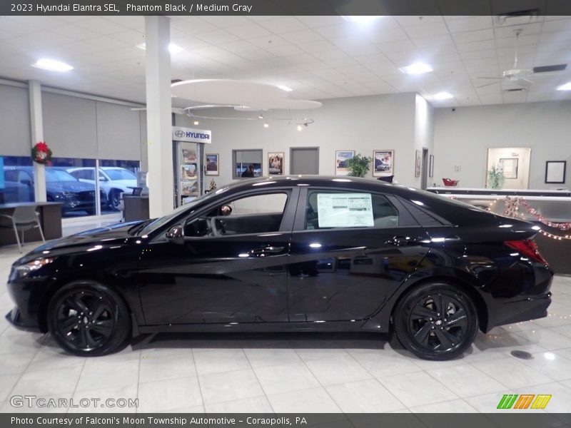 Phantom Black / Medium Gray 2023 Hyundai Elantra SEL