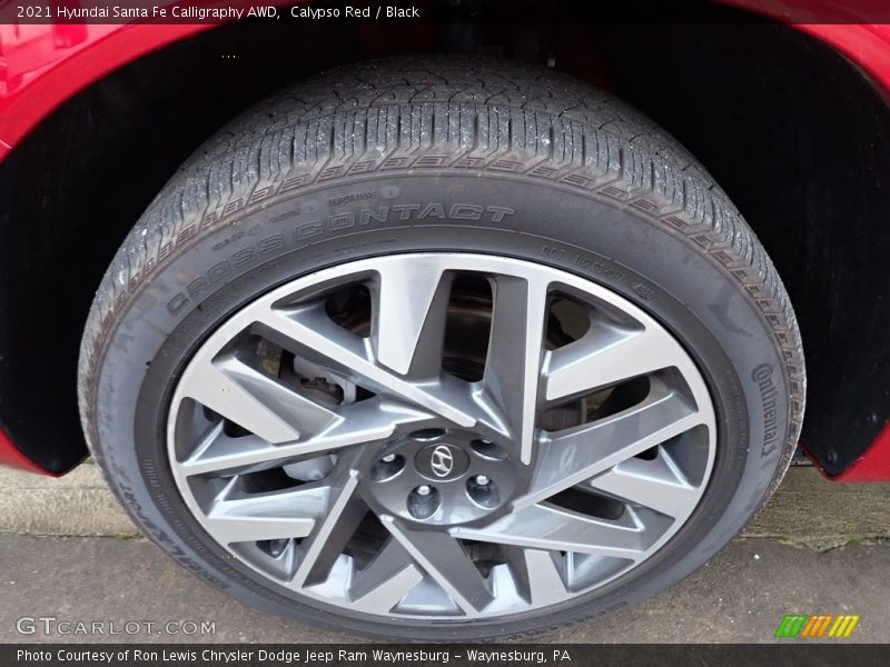  2021 Santa Fe Calligraphy AWD Wheel