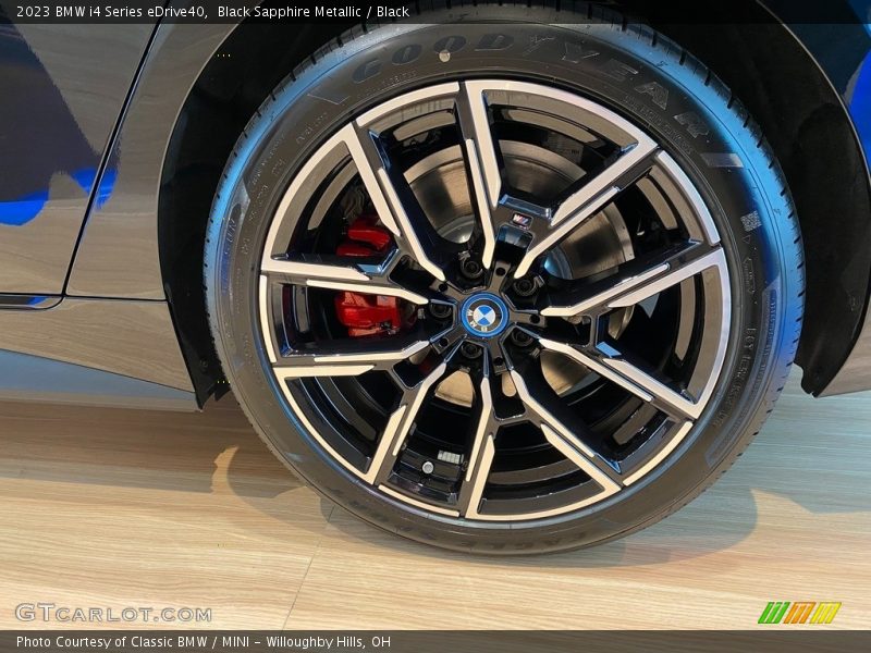 Black Sapphire Metallic / Black 2023 BMW i4 Series eDrive40