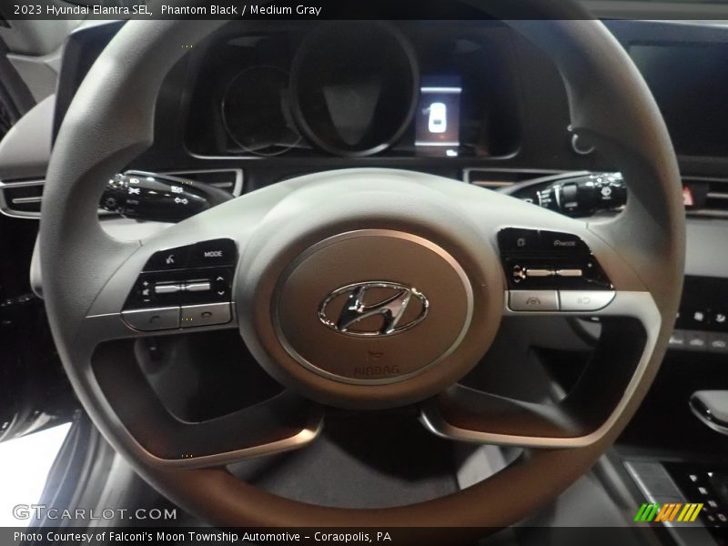 Phantom Black / Medium Gray 2023 Hyundai Elantra SEL