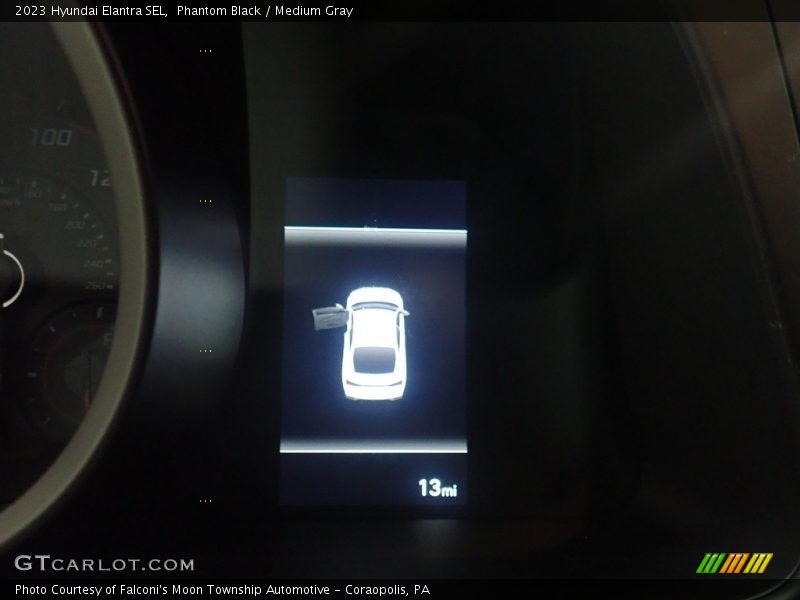 Phantom Black / Medium Gray 2023 Hyundai Elantra SEL