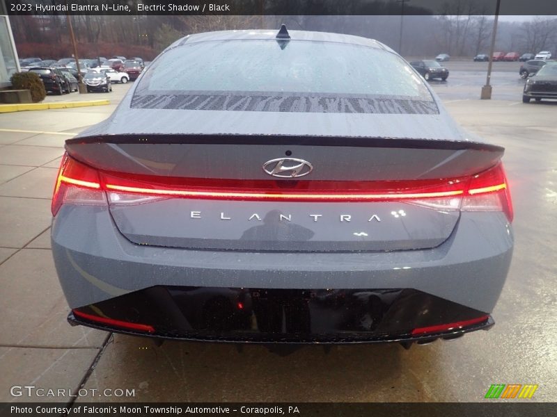 Electric Shadow / Black 2023 Hyundai Elantra N-Line