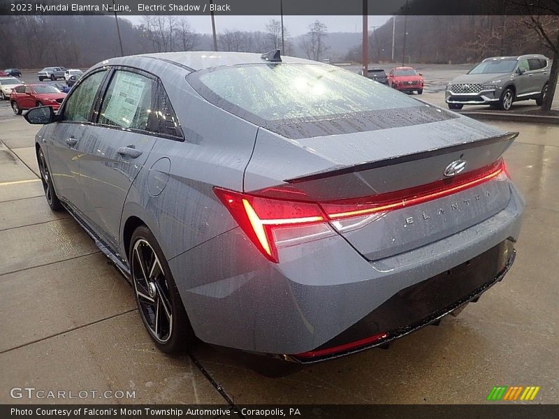 Electric Shadow / Black 2023 Hyundai Elantra N-Line