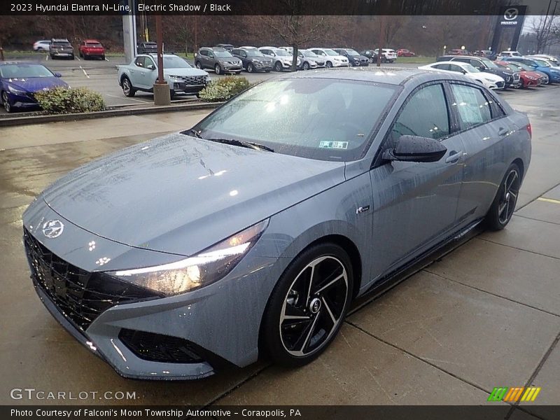 Electric Shadow / Black 2023 Hyundai Elantra N-Line