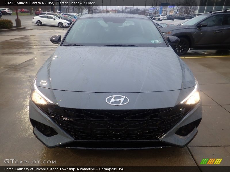 Electric Shadow / Black 2023 Hyundai Elantra N-Line