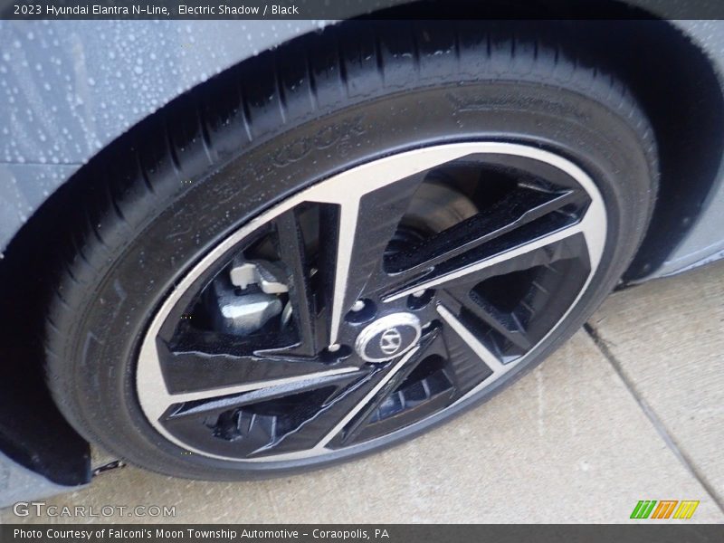 Electric Shadow / Black 2023 Hyundai Elantra N-Line