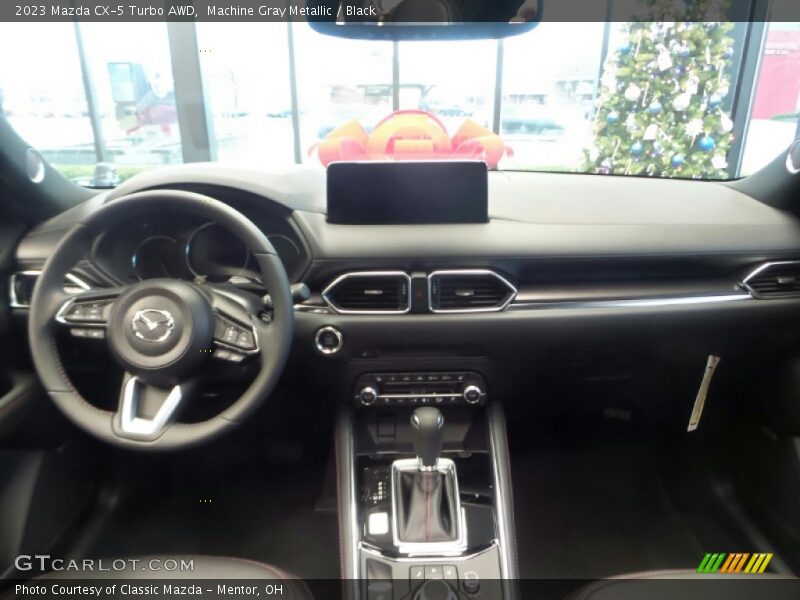 Machine Gray Metallic / Black 2023 Mazda CX-5 Turbo AWD