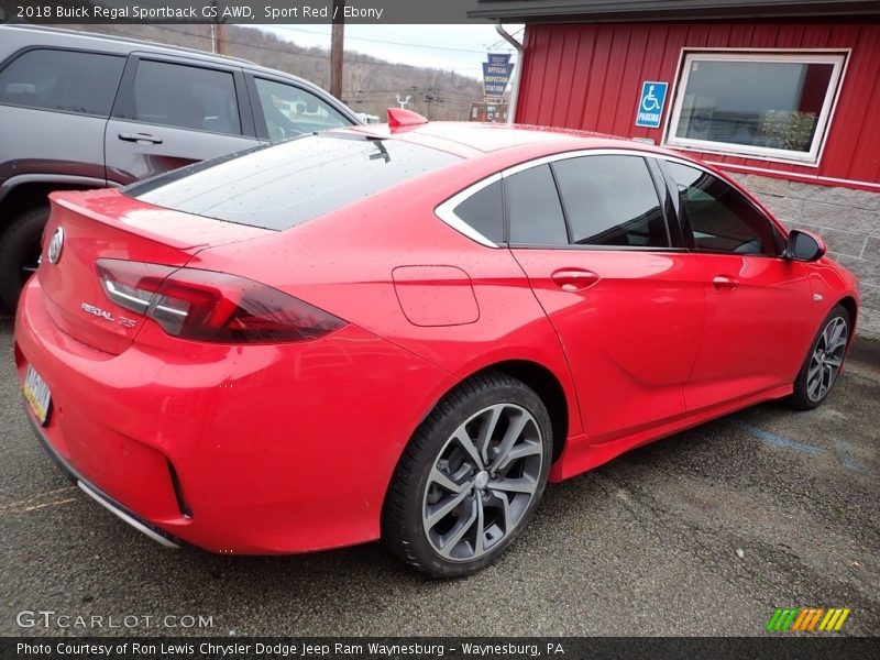 Sport Red / Ebony 2018 Buick Regal Sportback GS AWD