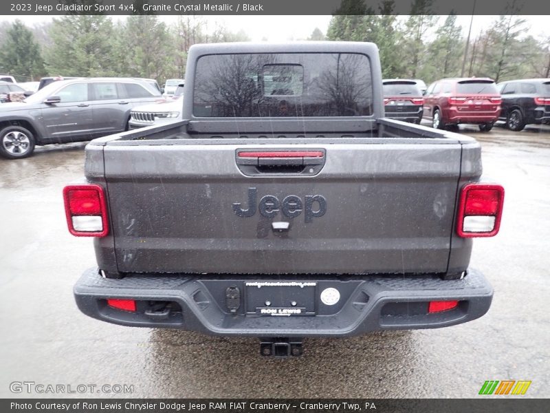 Granite Crystal Metallic / Black 2023 Jeep Gladiator Sport 4x4