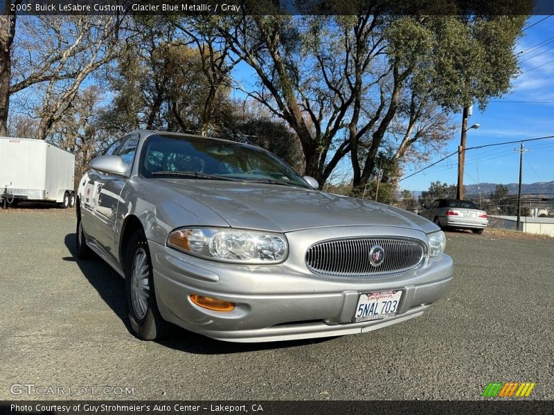 Glacier Blue Metallic / Gray 2005 Buick LeSabre Custom